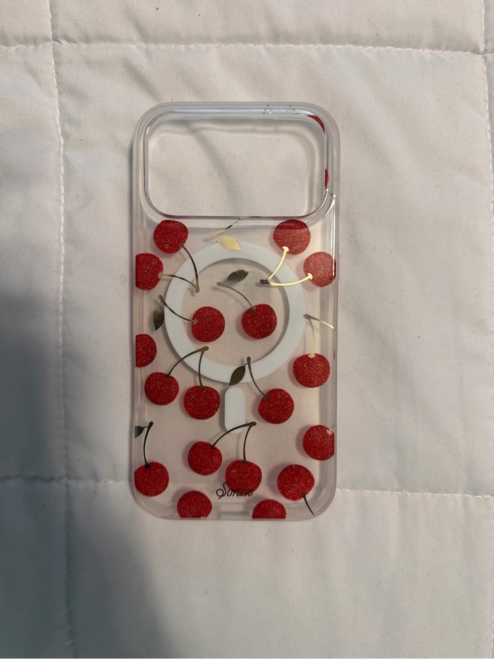 Sonix Clear Cherry MagSafe Case